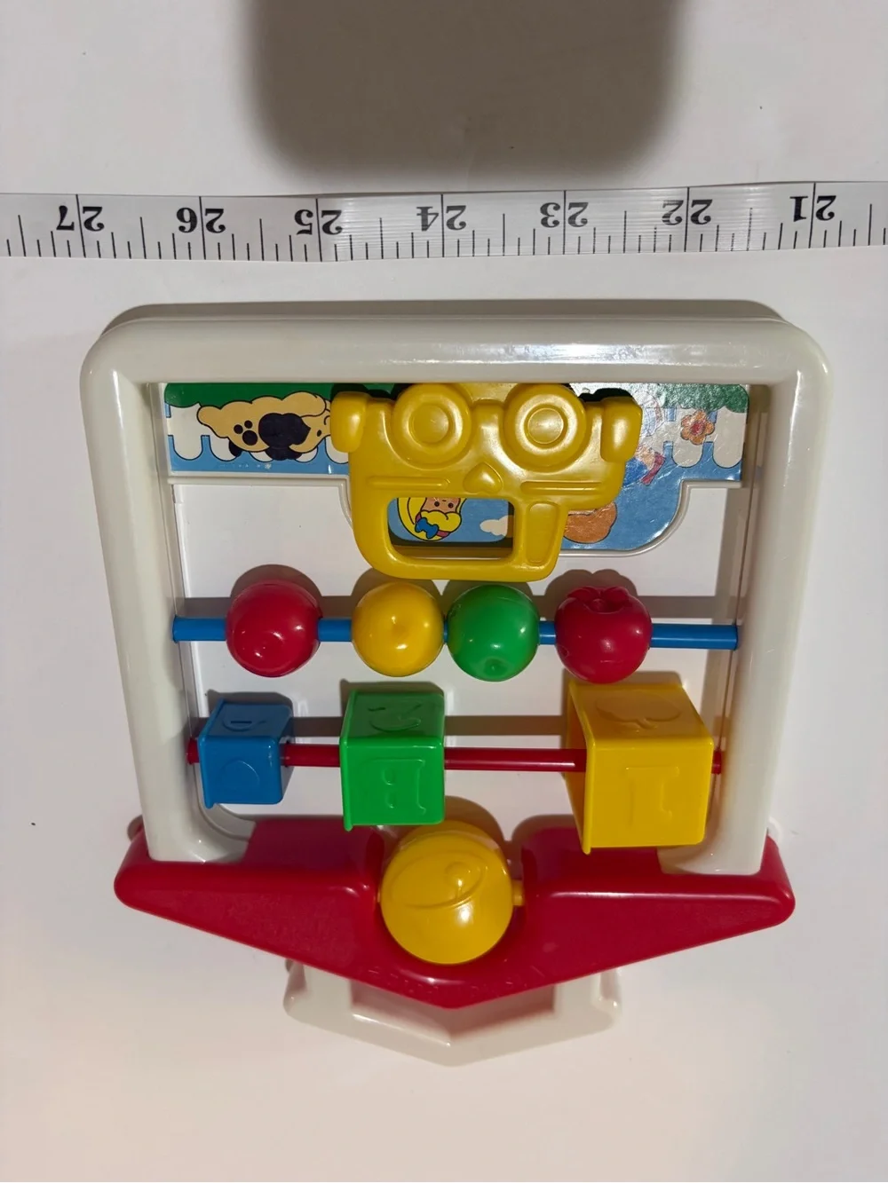 Vintage 1991 Fisher Price Activity House Busy Board Alphabet Toy #1052